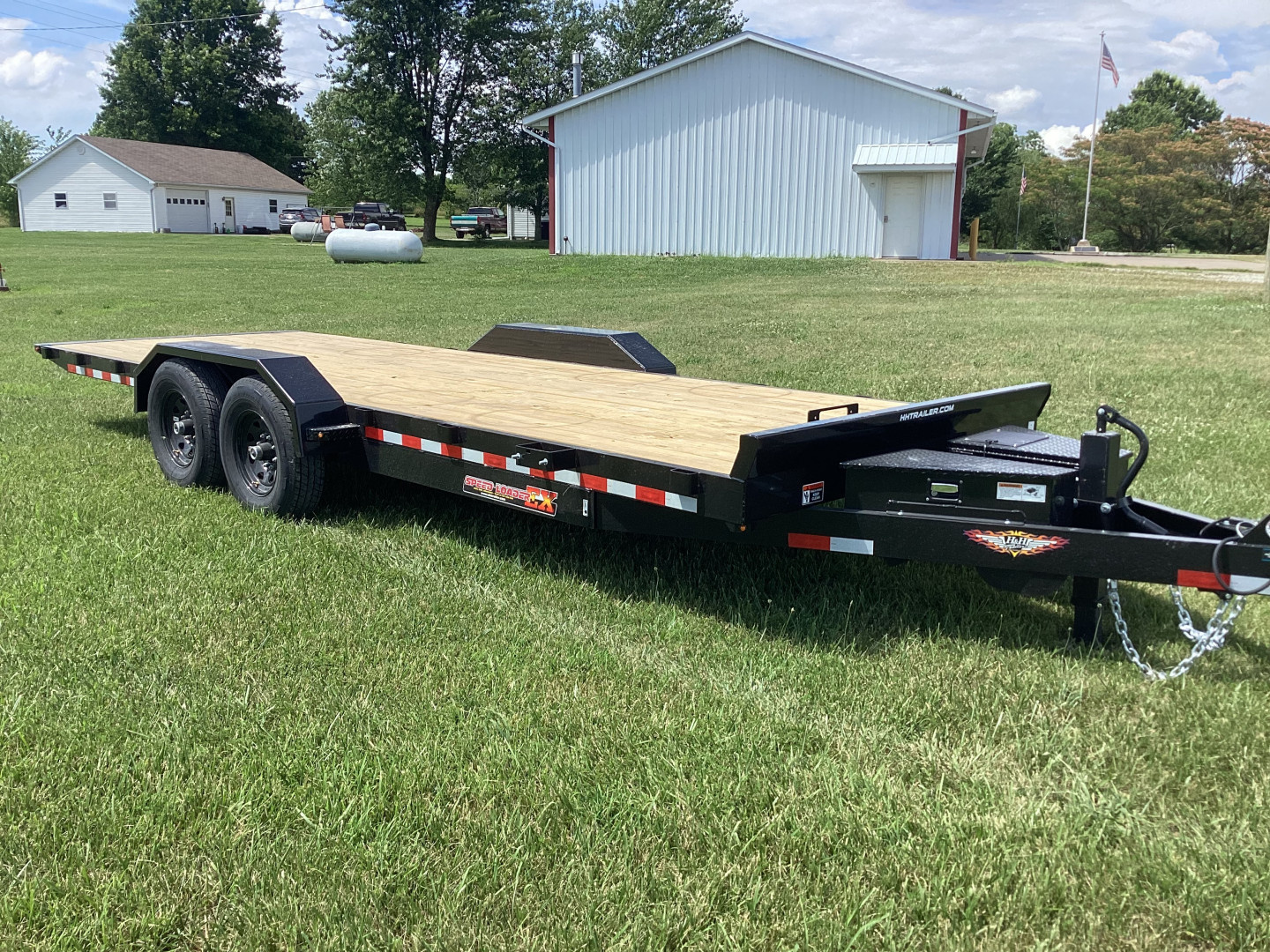 New 2025 H&H Trailers 82"x 22' Electric Tilt Speed Loader, 14k