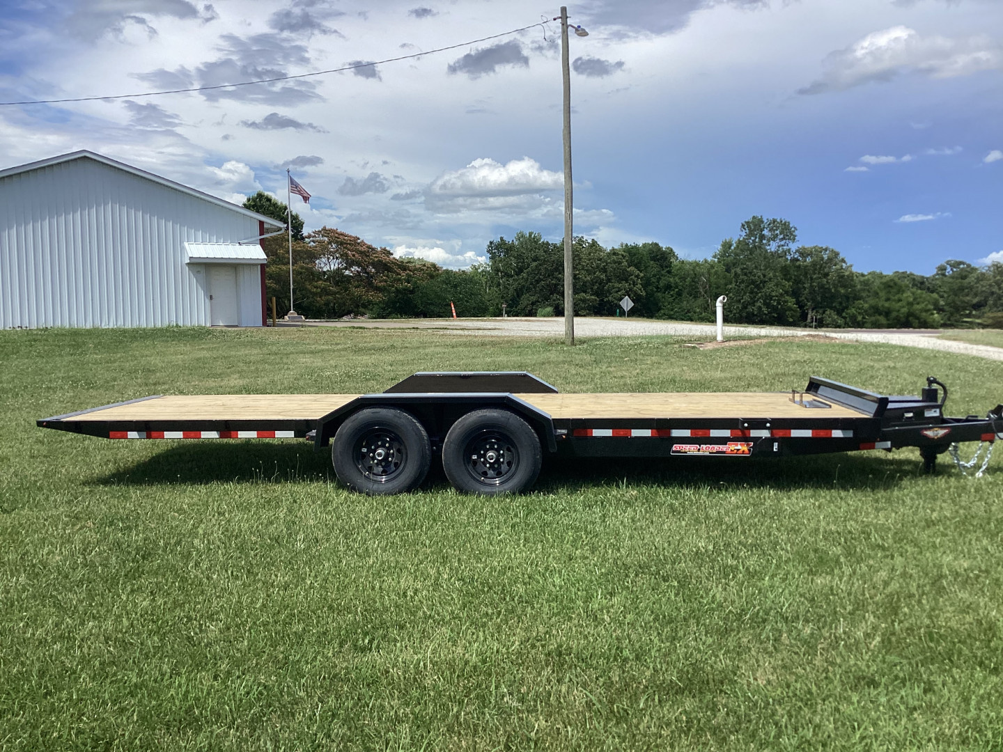 New 2025 H&H Trailers 82"x 22' Electric Tilt Speed Loader, 14k