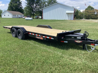 New 2025 H&H Trailers 82"x 22' Electric Tilt Speed Loader, 14k