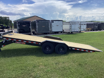New 2025 H&H Trailers 82"x 22' Electric Tilt Speed Loader, 14k