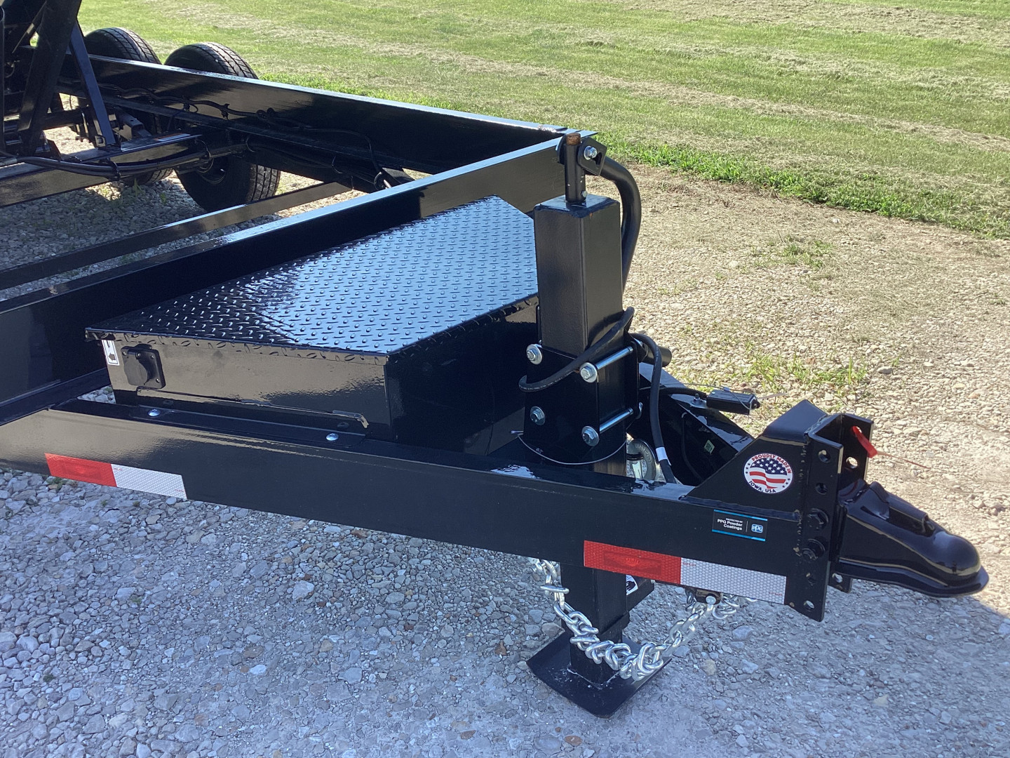 New 2025 H&H 83x14 Bumper Pull Industrial Dump Trailer, 14K