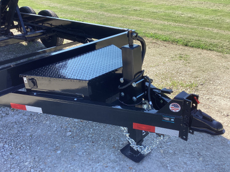 New 2025 H&H 83x14 Bumper Pull Industrial Dump Trailer, 14K
