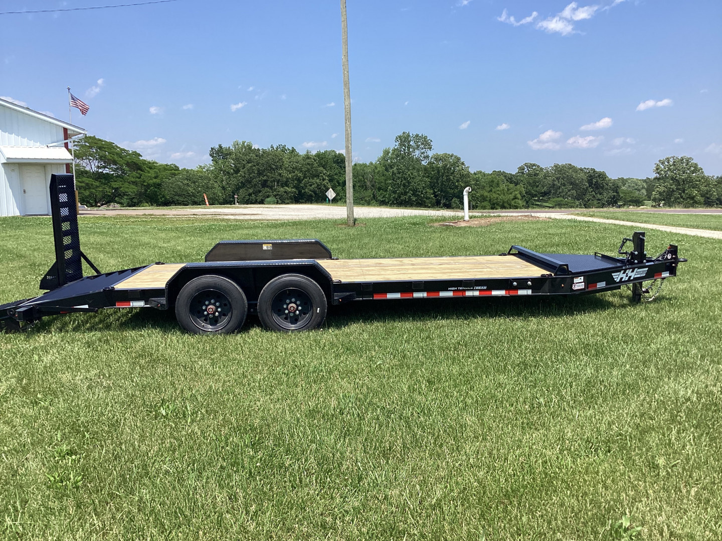 New 2025 H&H Trailers 17+3 Topline I-Beam Equipment Trailer, 17.6K