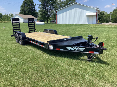 New 2025 H&H Trailers 17+3 Topline I-Beam Equipment Trailer, 17.6K