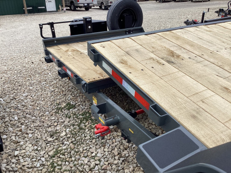 New 2025 Behnke HD Commercial 16+6 Gravity Tilt Trailer, 20K