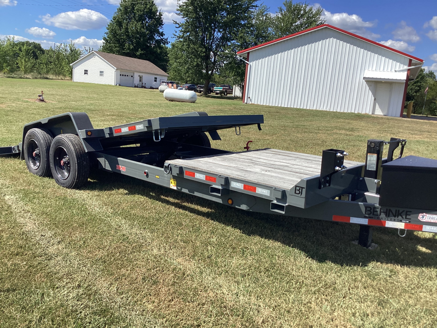 New 2025 Behnke 18+2 HD Commercial Equipment Trailer, 16K