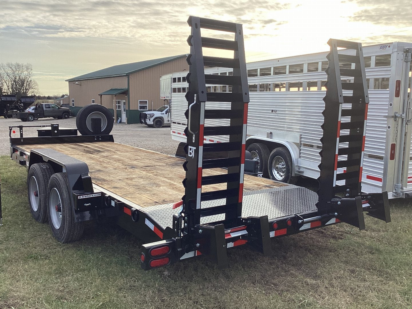 New 2025 Behnke 18+2 HD Commercial Equipment Trailer, 20k