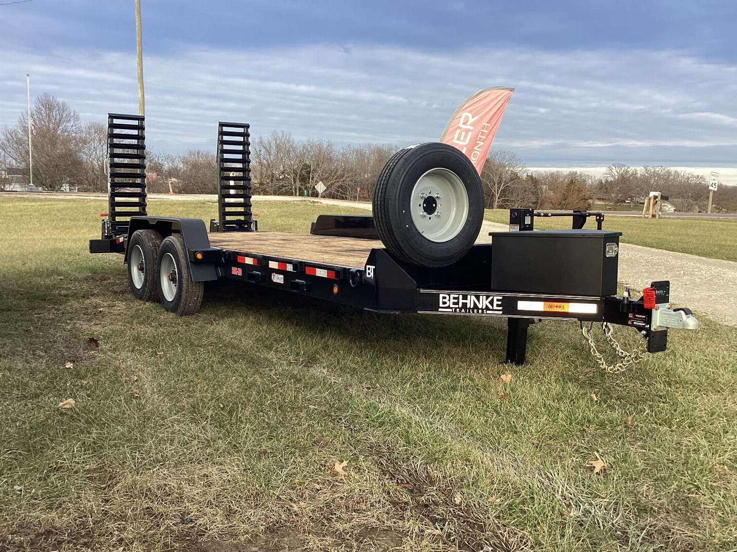 New 2025 Behnke 18+2 HD Commercial Equipment Trailer, 20k