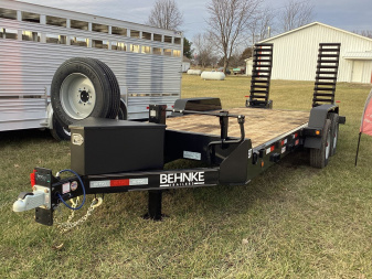 New 2025 Behnke 18+2 HD Commercial Equipment Trailer, 20k