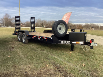 New 2025 Behnke 18+2 HD Commercial Equipment Trailer, 20k
