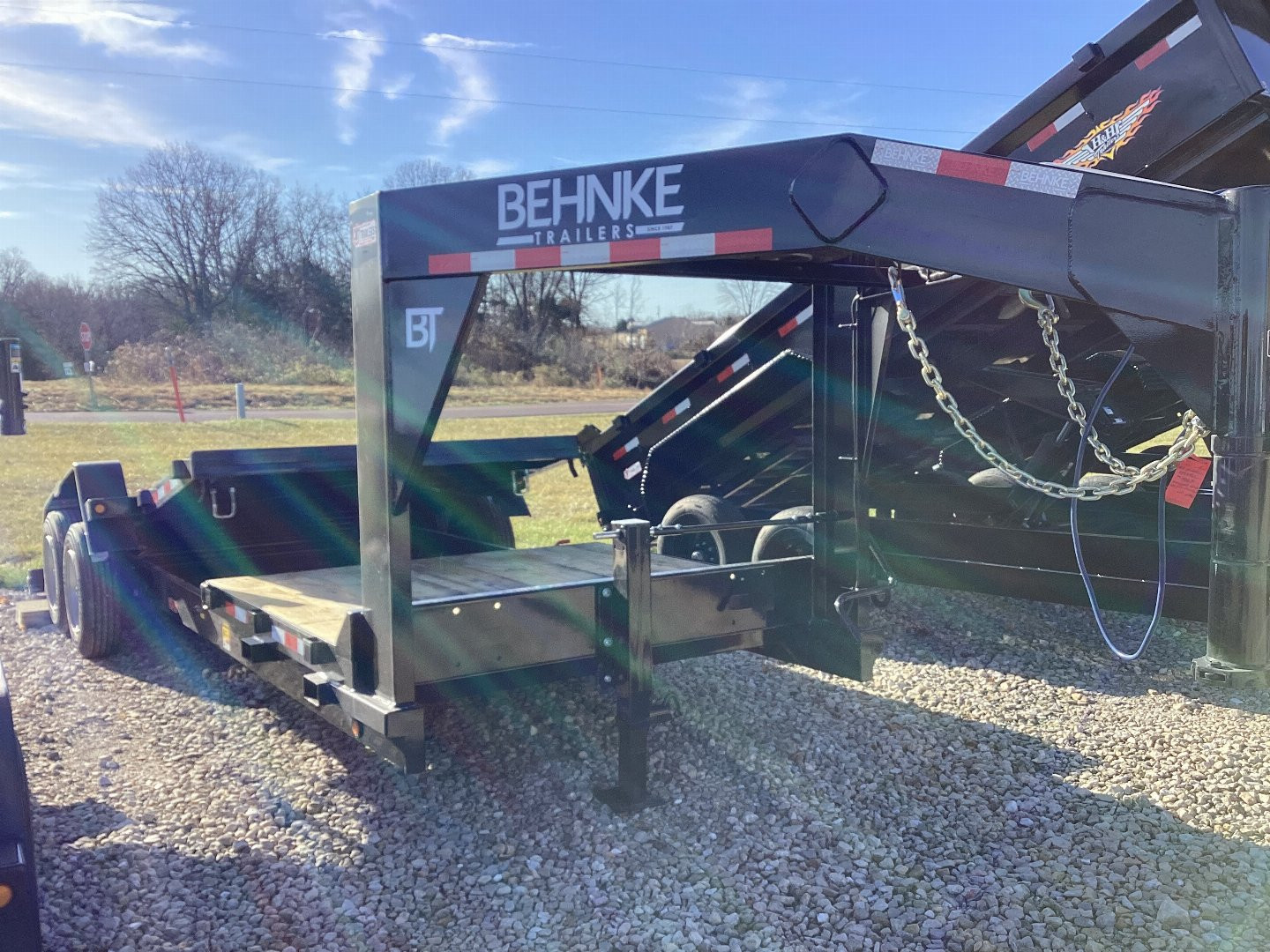 New 2025 Behnke 16+6 HD Commercial Gooseneck Gravity Tilt, 16K