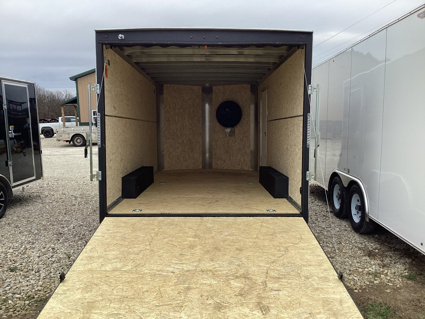 New 2025 H&H 8.5x16 Enclosed Cargo, 7k Tandem