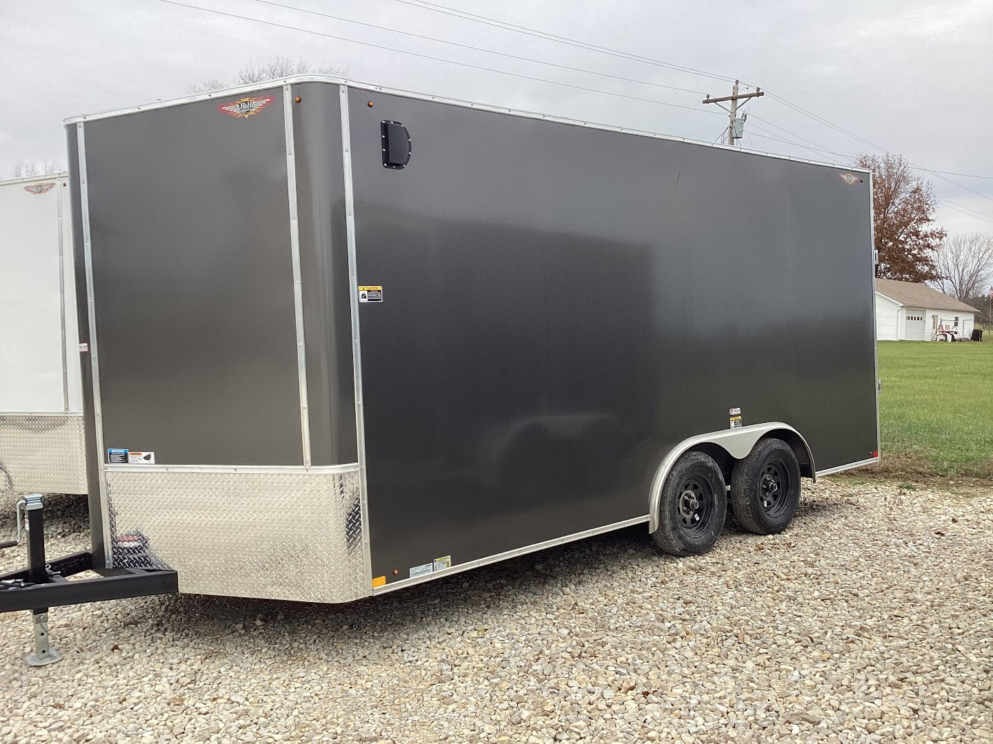 New 2025 H&H 8.5x16 Enclosed Cargo, 7k Tandem