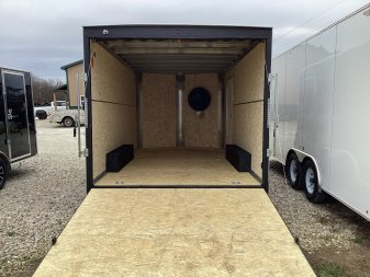 New 2025 H&H 8.5x16 Enclosed Cargo, 7k Tandem