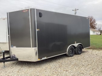 New 2025 H&H 8.5x16 Enclosed Cargo, 7k Tandem