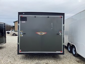 New 2025 H&H 8.5x16 Enclosed Cargo, 7k Tandem