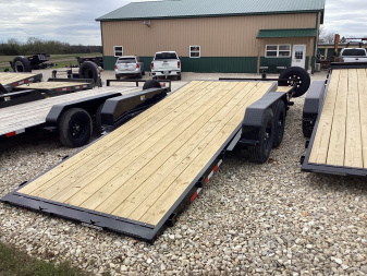 New 2025 H&H 82x16+6 Gravity Tilt Equipment Trailer, 14k