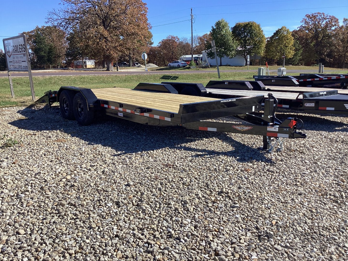 New 2025 H&H 82x18+2 Industrial Equipment Trailer, 14k