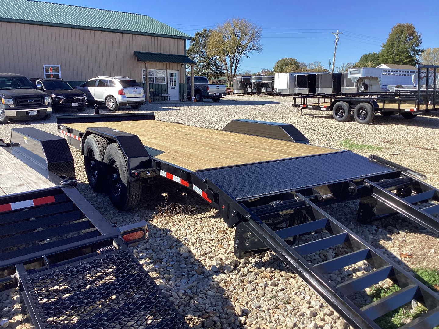New 2025 H&H 82x18+2 Industrial Equipment Trailer, 14k