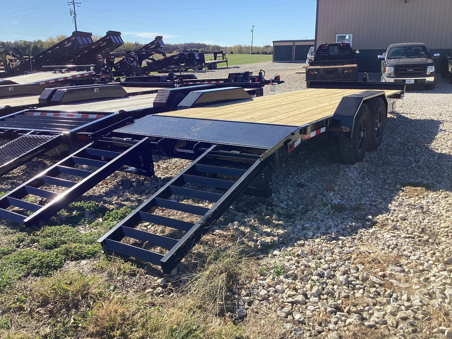 New 2025 H&H 82x18+2 Industrial Equipment Trailer, 14k