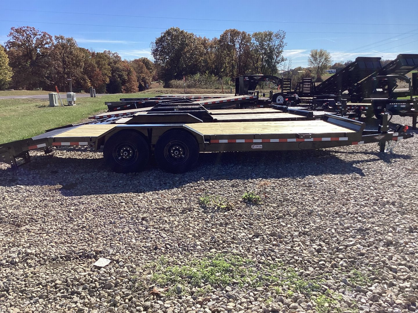 New 2025 H&H 82x18+2 Industrial Equipment Trailer, 14k