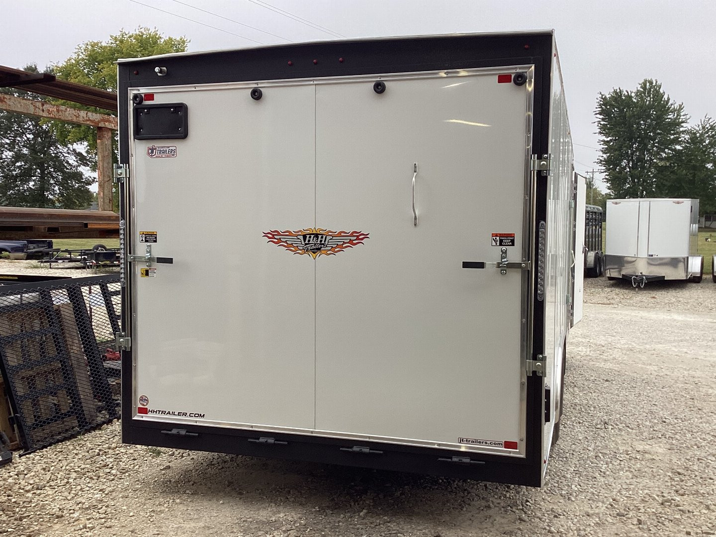 New 2025 H&H 8.5x20 Flat top Cargo Trailer, 10k Tandem