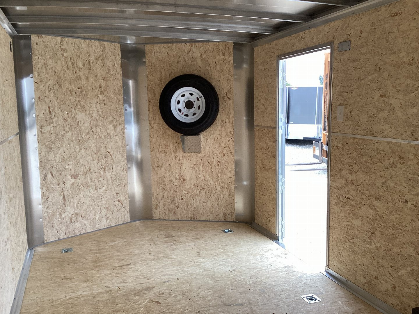 New 2025 H&H 8.5x20 Flat top Cargo Trailer, 10k Tandem