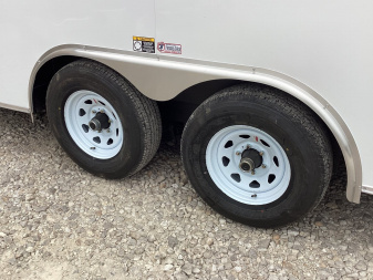 New 2025 H&H 8.5x20 Flat top Cargo Trailer, 10k Tandem