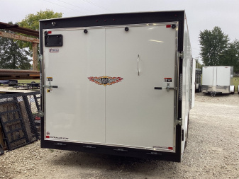New 2025 H&H 8.5x20 Flat top Cargo Trailer, 10k Tandem
