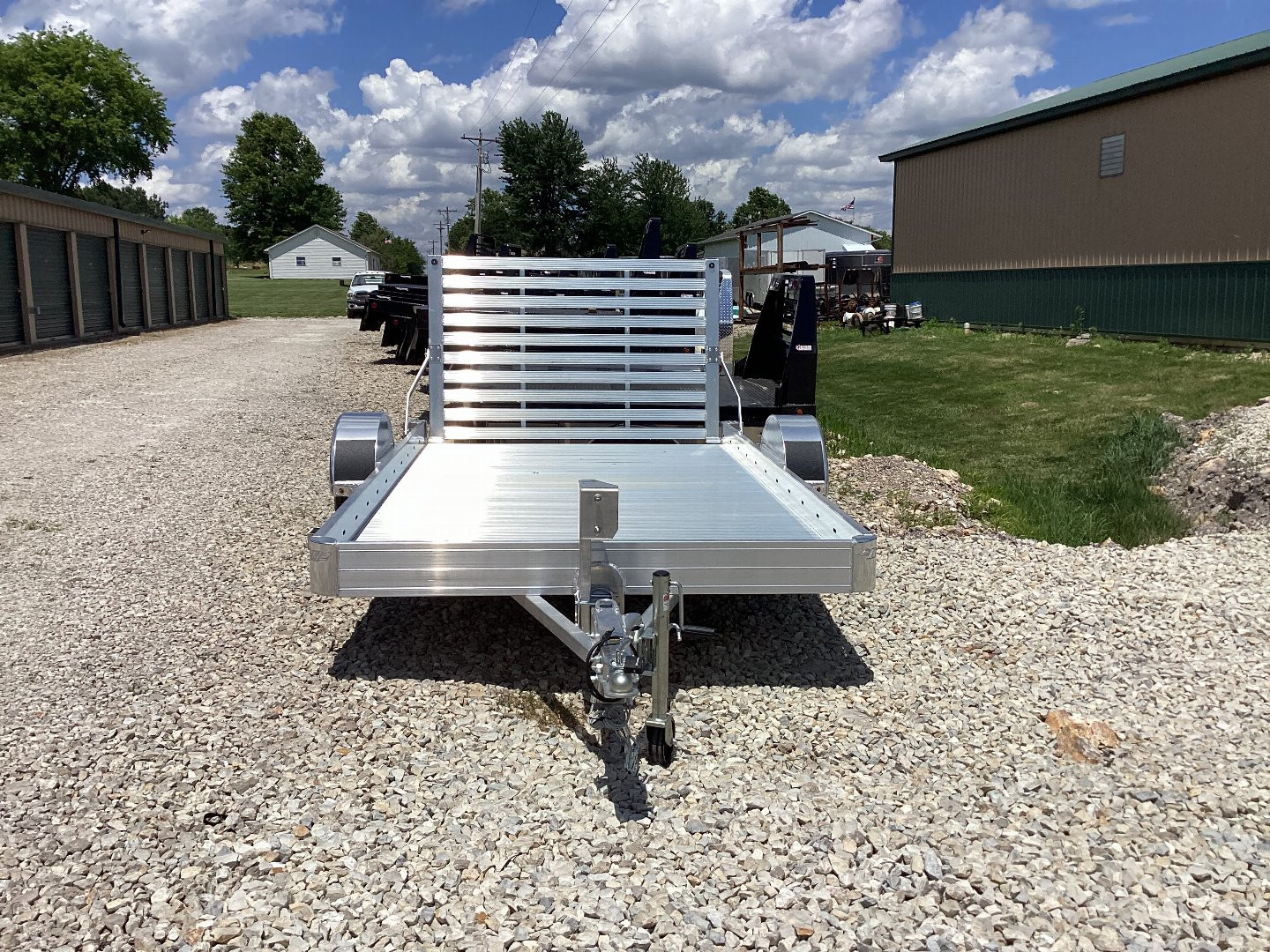 New 2025 Hillsboro 78x12 Low Side Utility Trailer