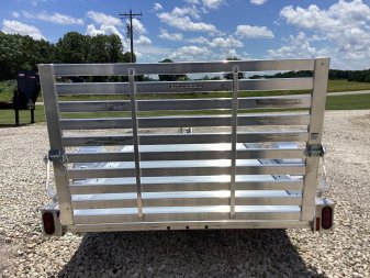 New 2025 Hillsboro 78x12 Low Side Utility Trailer