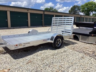 New 2025 Hillsboro 78x12 Low Side Utility Trailer