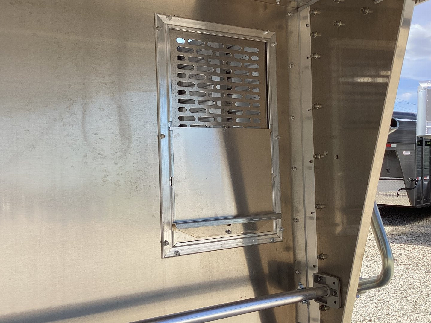 New 2024 EBY 28x8x6'6" Ruff Neck Livestock Trailer