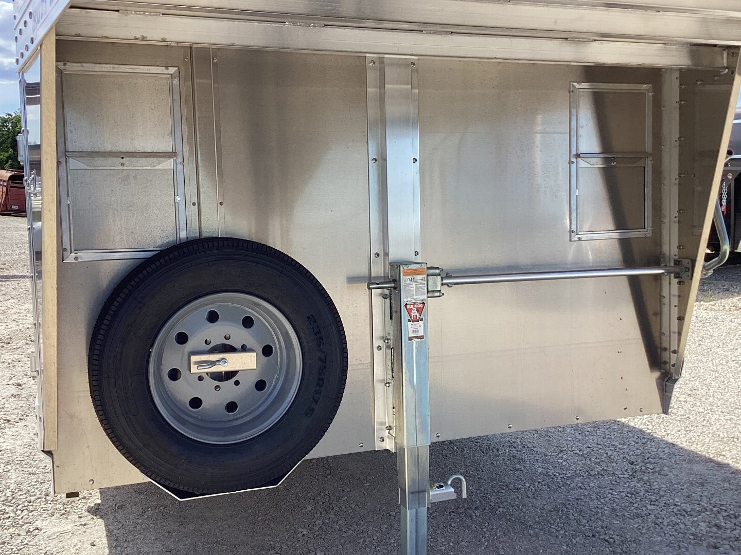 New 2024 EBY 28x8x6'6" Ruff Neck Livestock Trailer