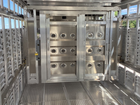 New 2024 EBY 28x8x6'6" Ruff Neck Livestock Trailer