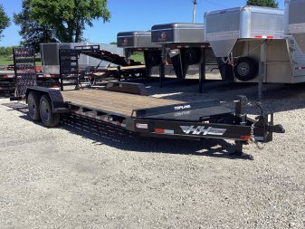 New 2024 H&H 8.5x20 (17+3) Topline Industrial Equipment Trailer, 17.6k