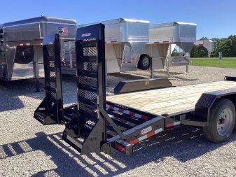 New 2024 H&H 8.5x20 (17+3) Topline Industrial Equipment Trailer, 17.6k