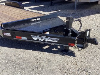 New 2024 H&H 8.5x20 (17+3) Topline Industrial Equipment Trailer, 17.6k