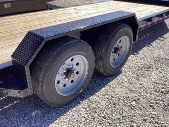 New 2024 H&H 8.5x20 (17+3) Topline Industrial Equipment Trailer, 17.6k