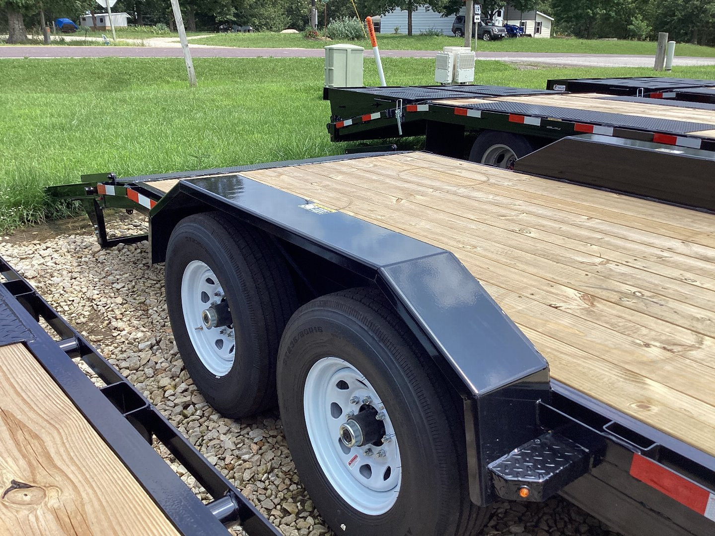 New 2024 H&H Trailers 18+2 GN Equipment Trailer, 14 Ply Tires, 14K