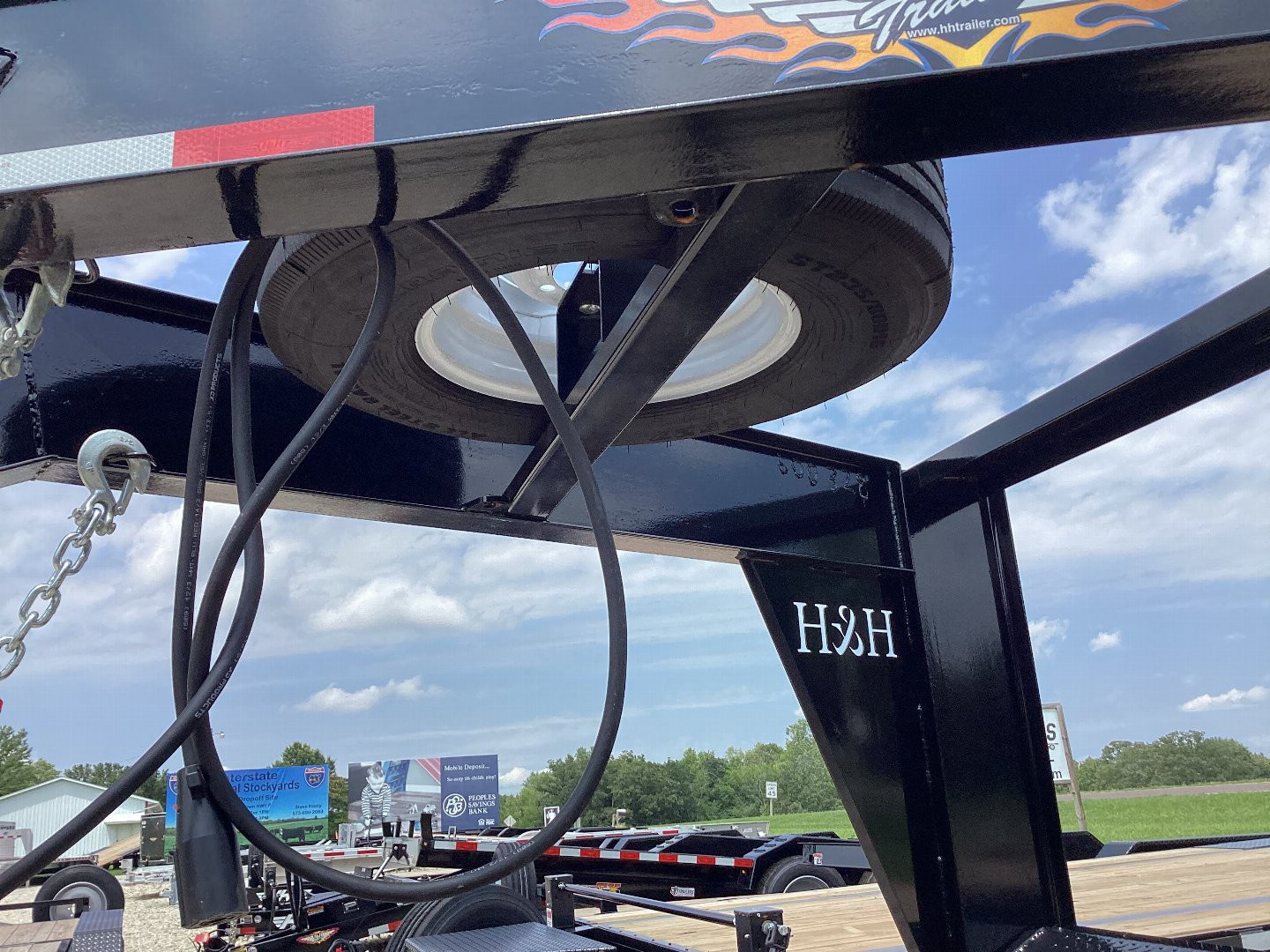 New 2024 H&H Trailers 18+2 GN Equipment Trailer, 14 Ply Tires, 14K