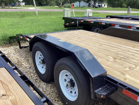 New 2024 H&H Trailers 18+2 GN Equipment Trailer, 14 Ply Tires, 14K