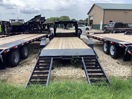 New 2024 H&H Trailers 18+2 GN Equipment Trailer, 14 Ply Tires, 14K