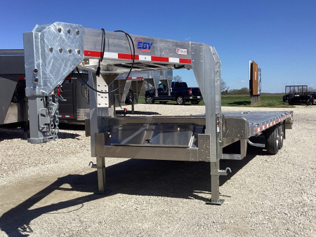 New 2024 EBY 102x24'6  Gooseneck Deckover, 16K