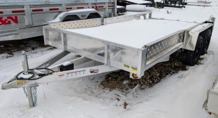 New 2025 Quality Steel and Aluminum 82X14 TA Utility Trailer