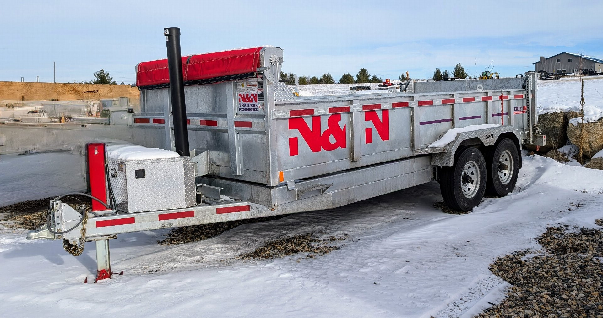 Used RENTAL-2025 N & N Trailers 83 X 16 TA 14K Dump Trailer