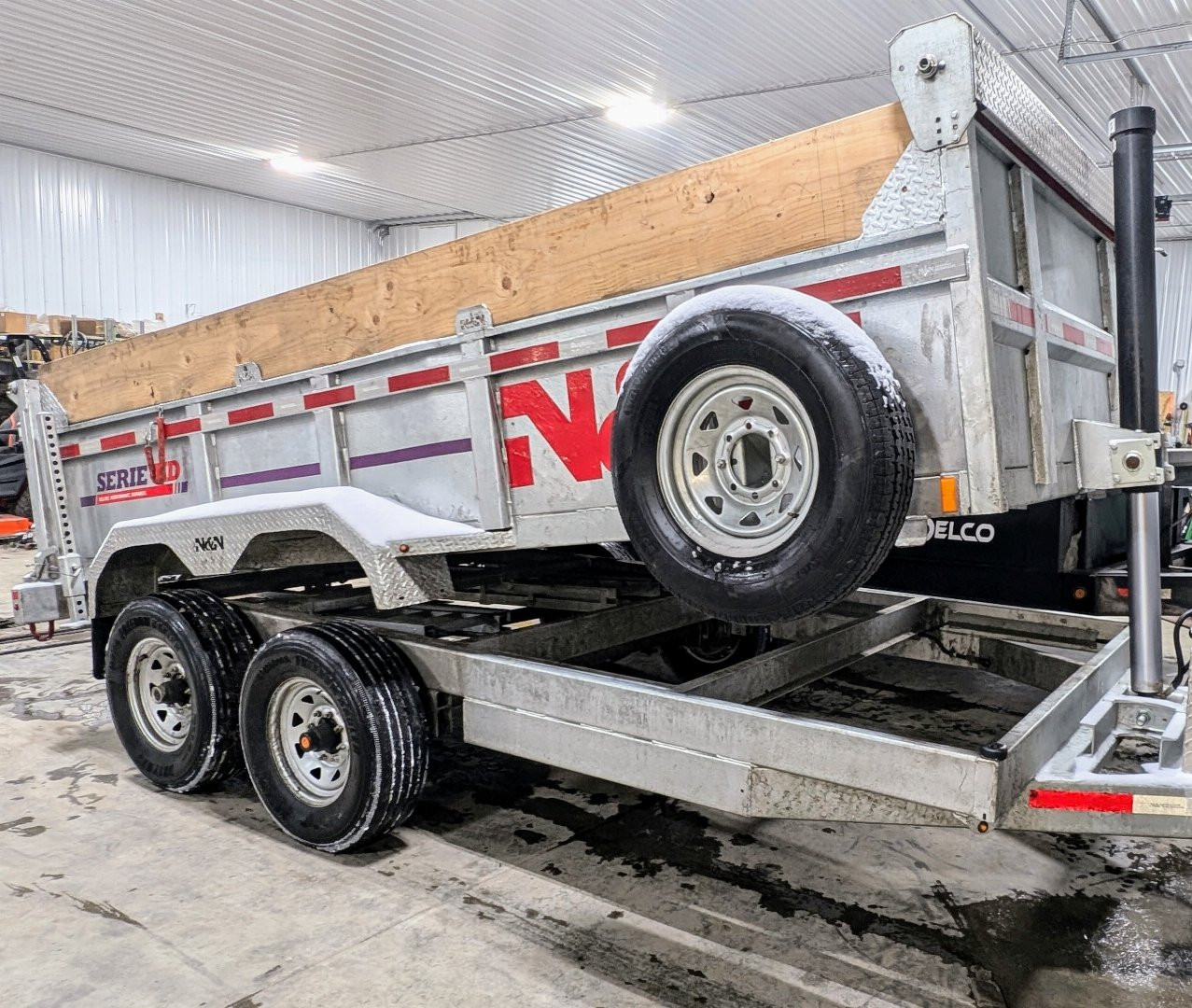 Used RENTAL-2025 N & N Trailers 83 X 14 TA 14K Dump Trailer