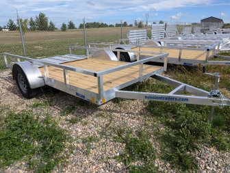 New 2025 Mission MU80X12 SA Utility Trailer