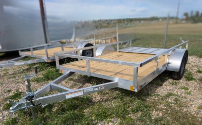 New 2025 Mission MU80X12 SA Utility Trailer