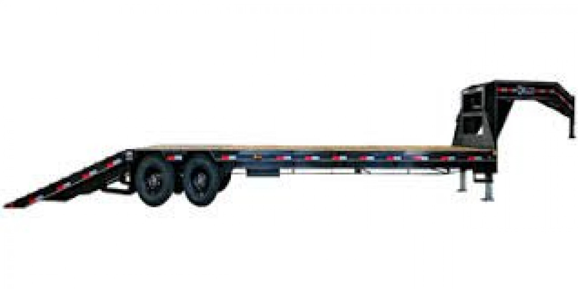 New 2024 Delco Trailers 36 ' 2/12k Hydro Dove Gooseneck